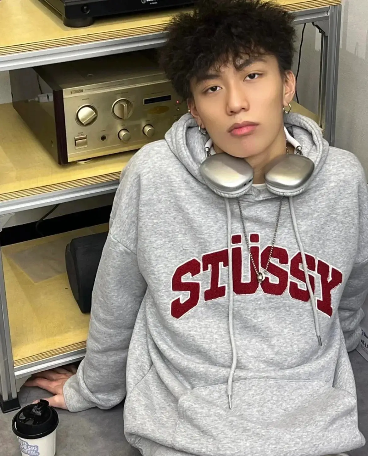 Stussy SS23 BLOCK SPORT PIGMENT DYED HOODIE — foto 3 de 4