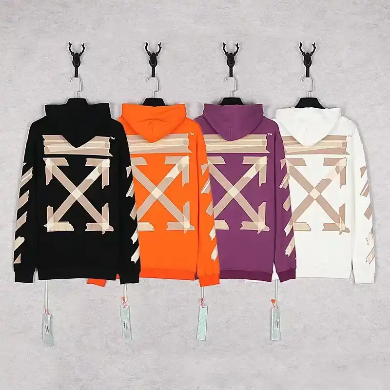 OFF-WHITE Diagonal Stripe Hoodie [4 styles] — foto 2 de 6