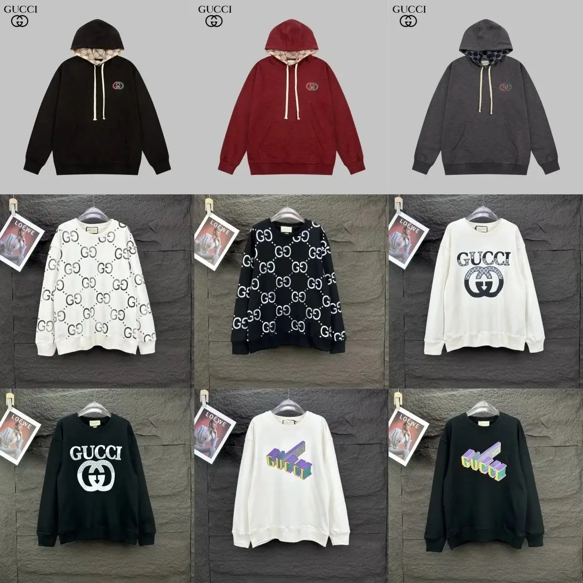 Gucci high quality sweatshirt (24 styles) — foto 2 de 12