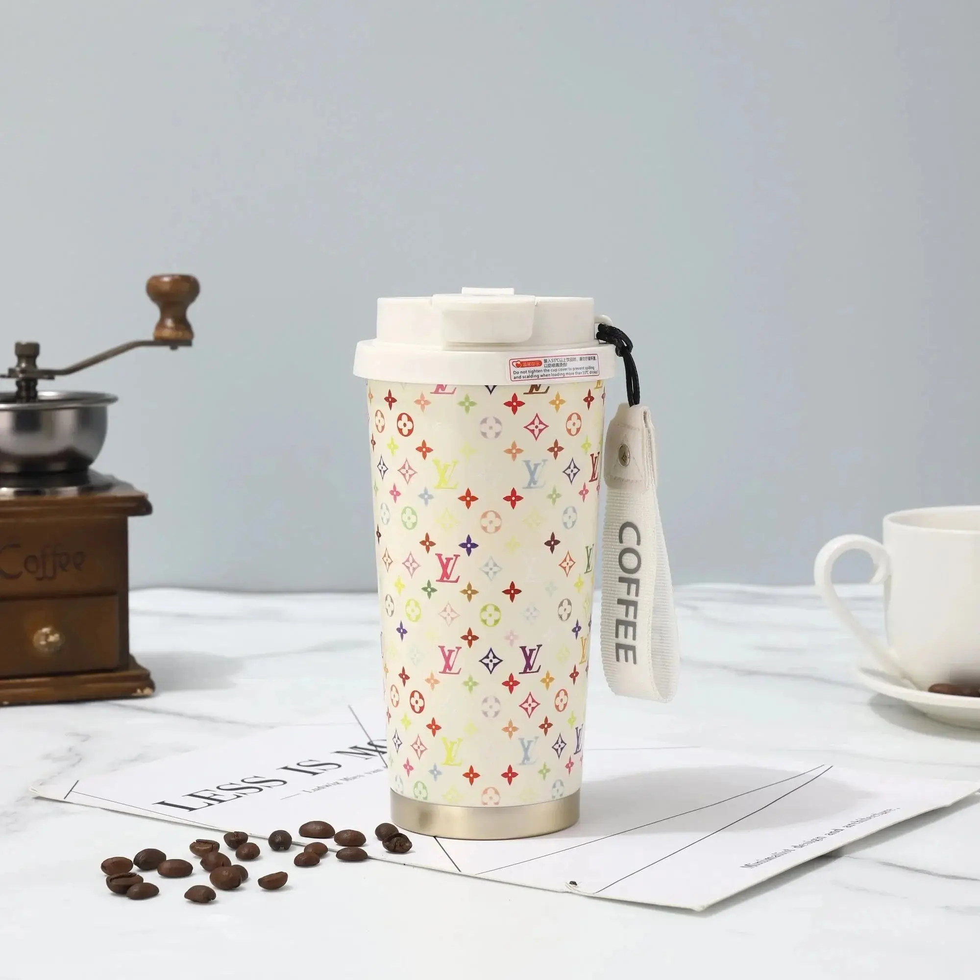 LV Monogram Multicolor Travel Mug [2 styles] — foto 2 de 3