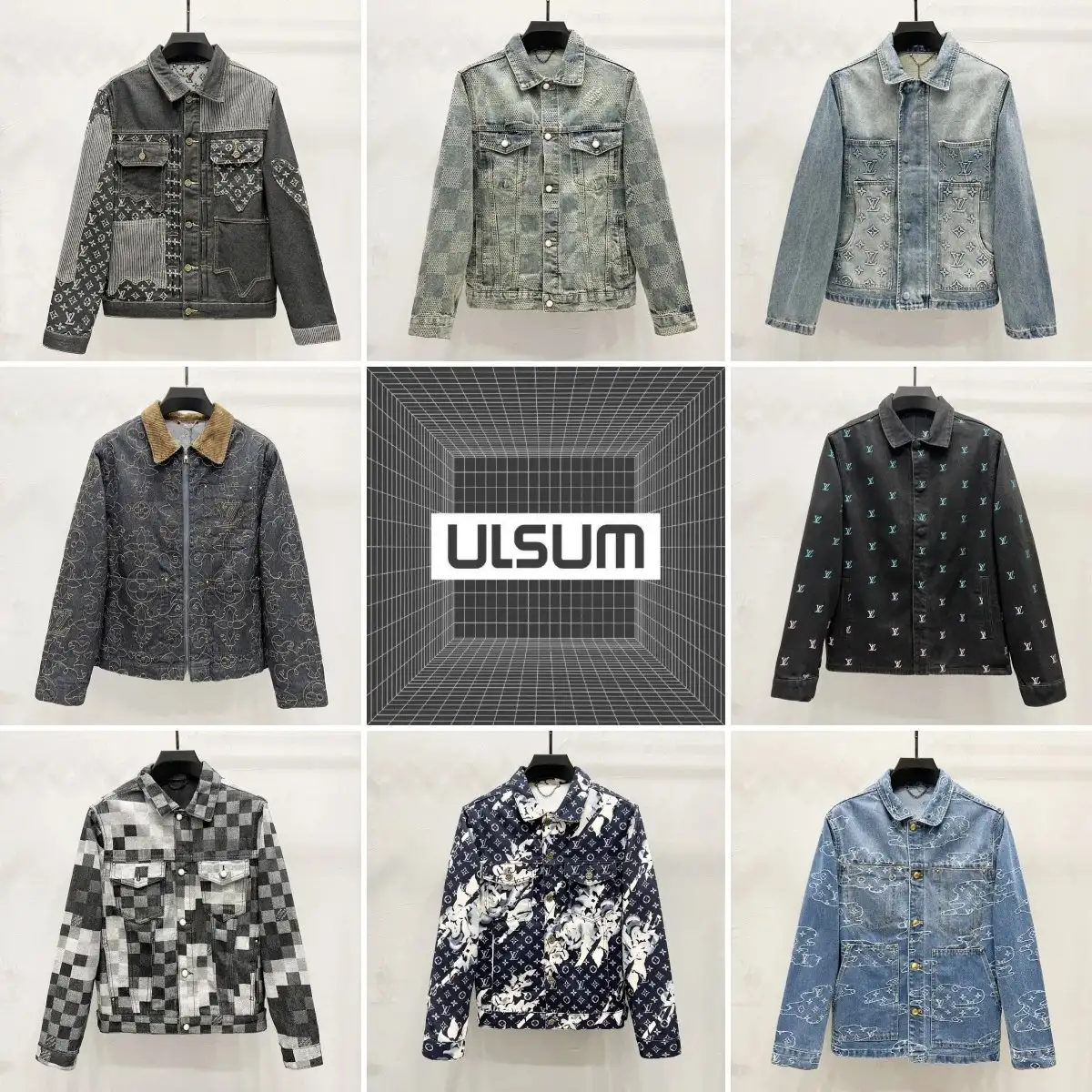 Louis Vuitton Denim Jackets Collection [Multiple Styles]