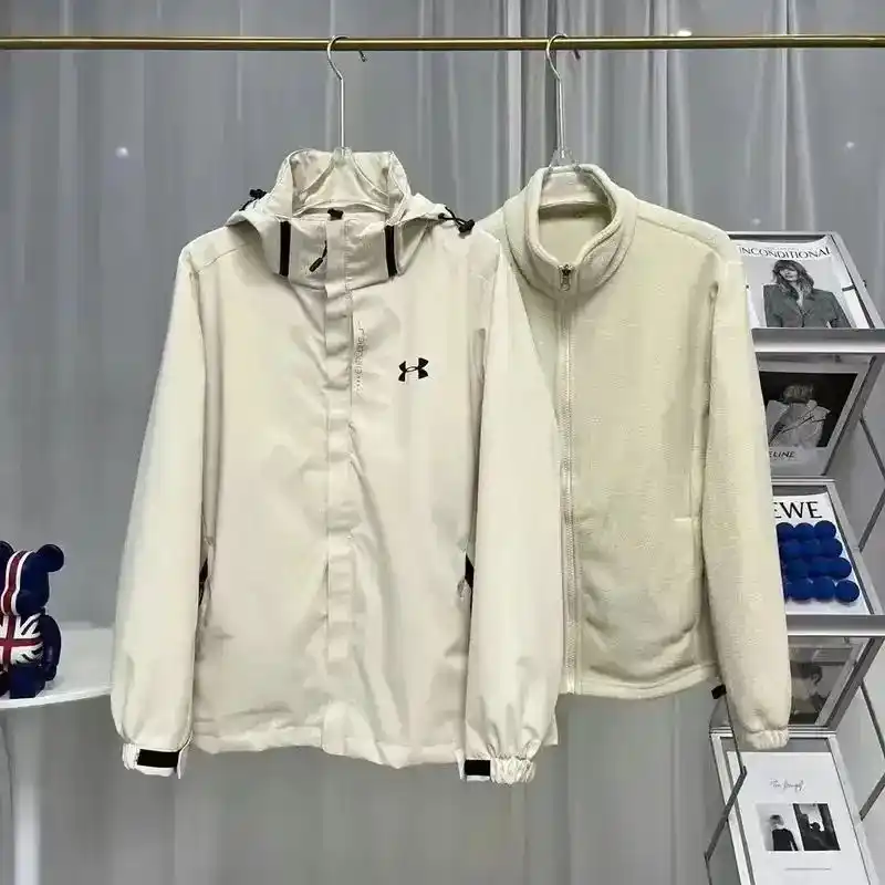 Nike UA Jacket [Black & Cream Hooded Windbreakers] — foto 5 de 9