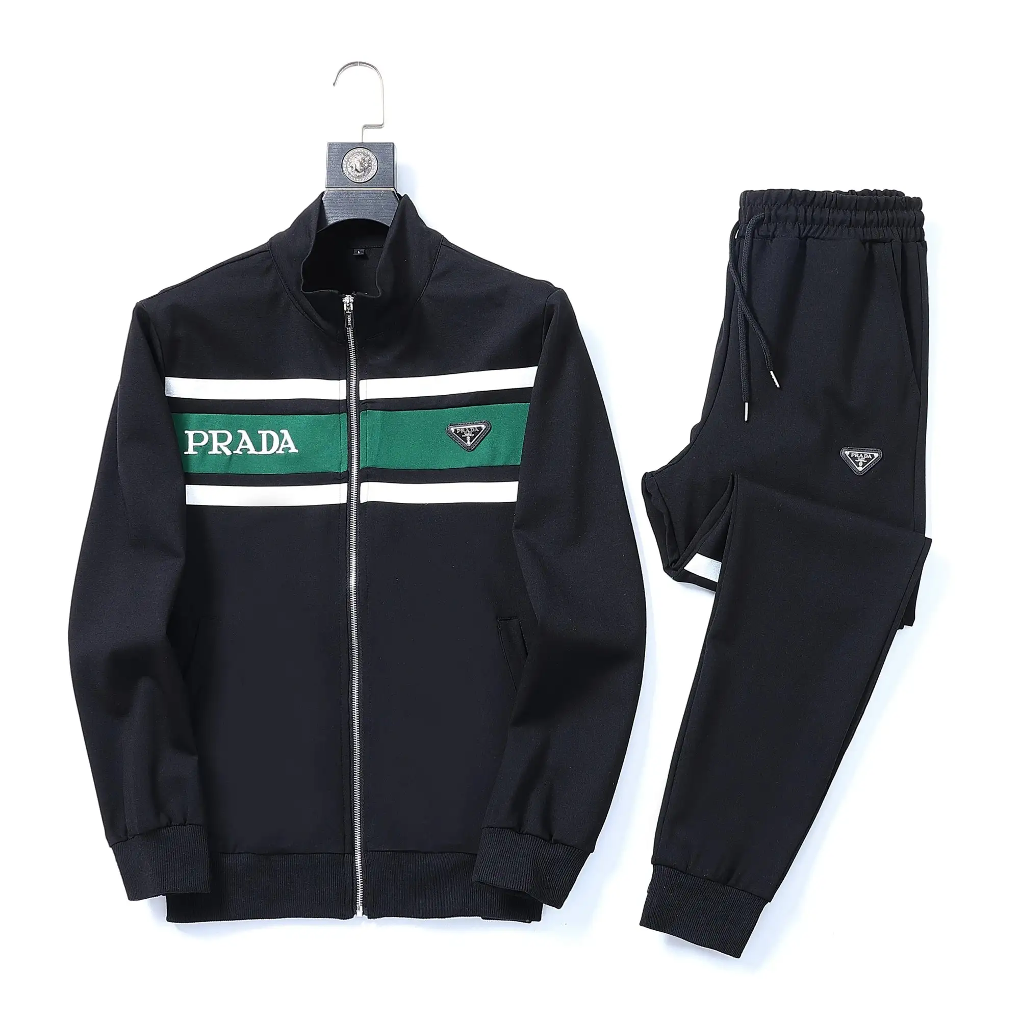 Prada Triangle Logo Jacket/Pants Set [35 styles] — foto 10 de 13