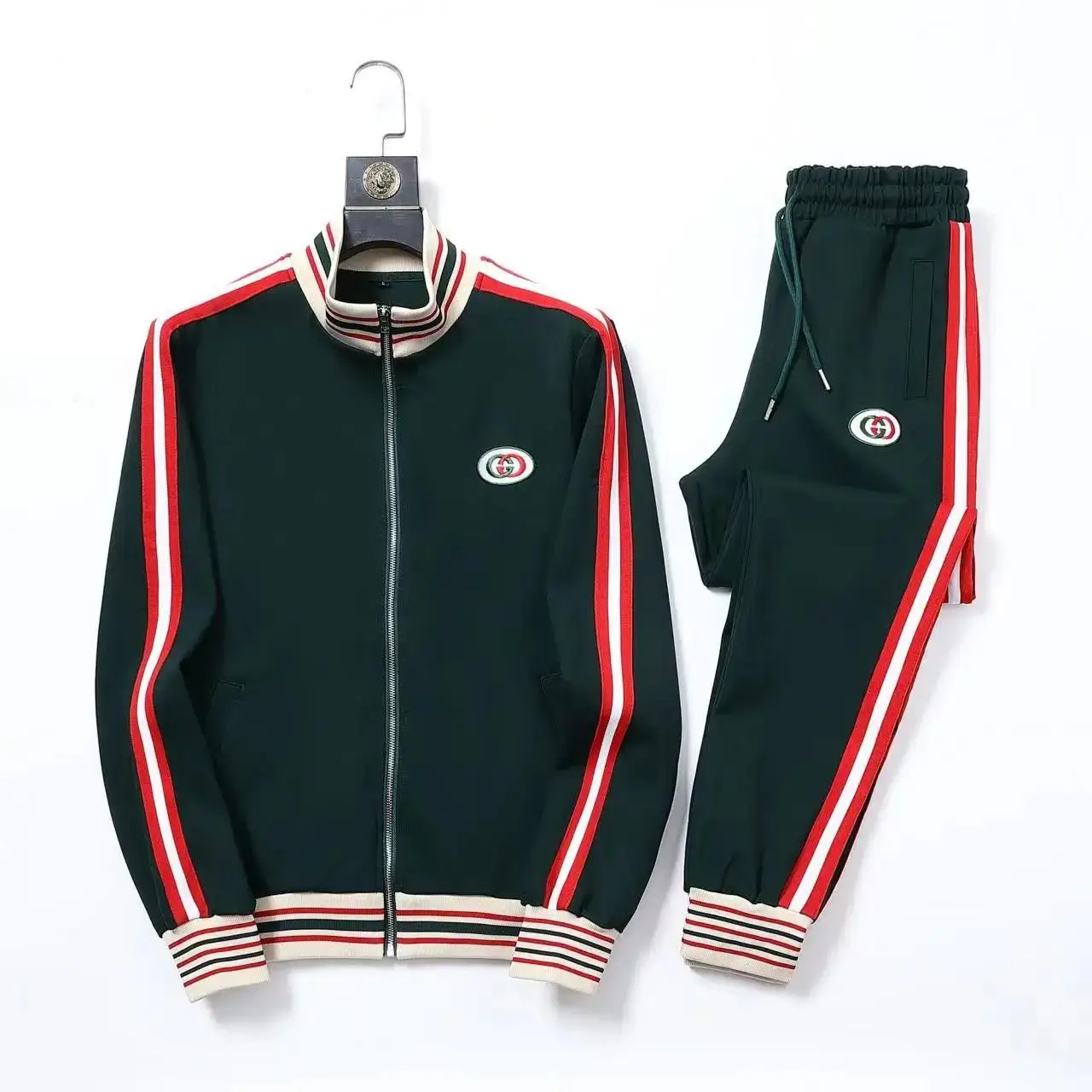 Prada Triangle Logo Jacket/Pants Set [35 styles] — foto 12 de 13