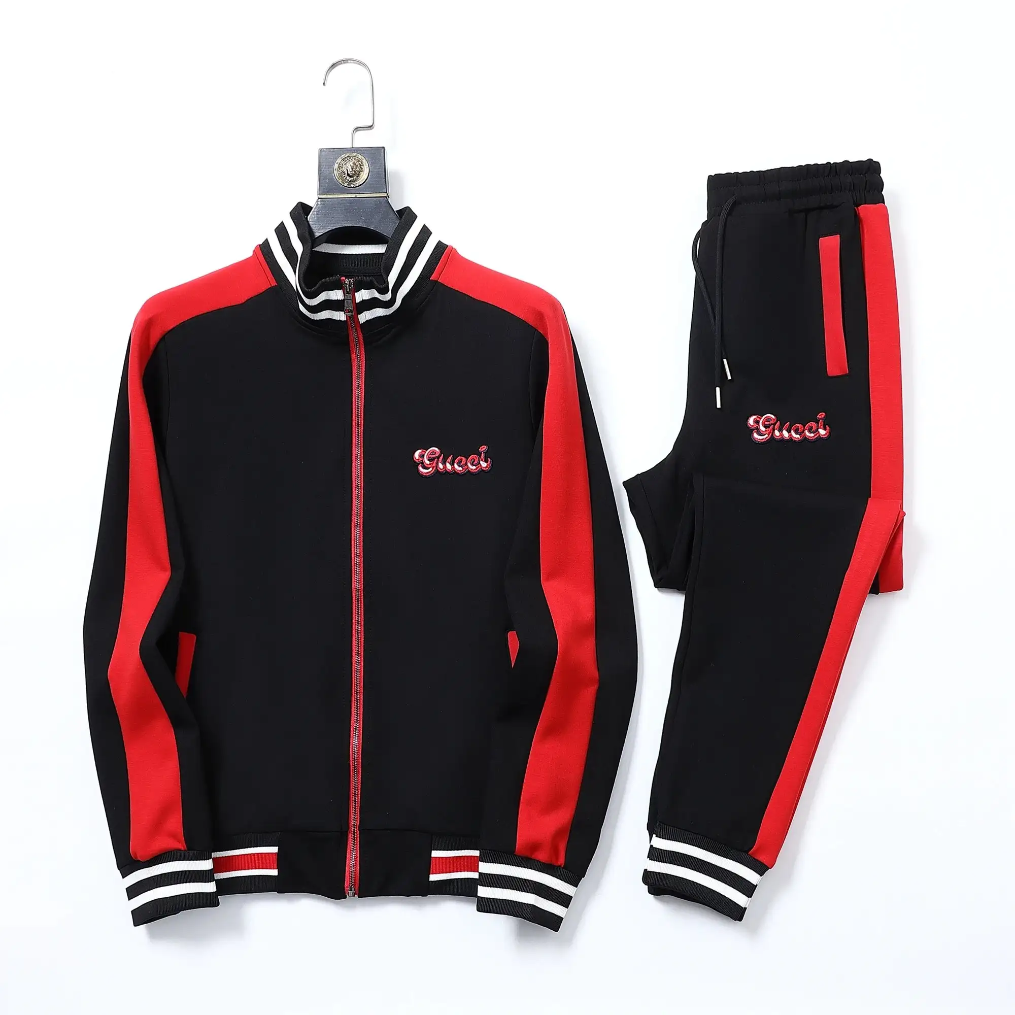 Prada Triangle Logo Jacket/Pants Set [35 styles] — foto 4 de 13