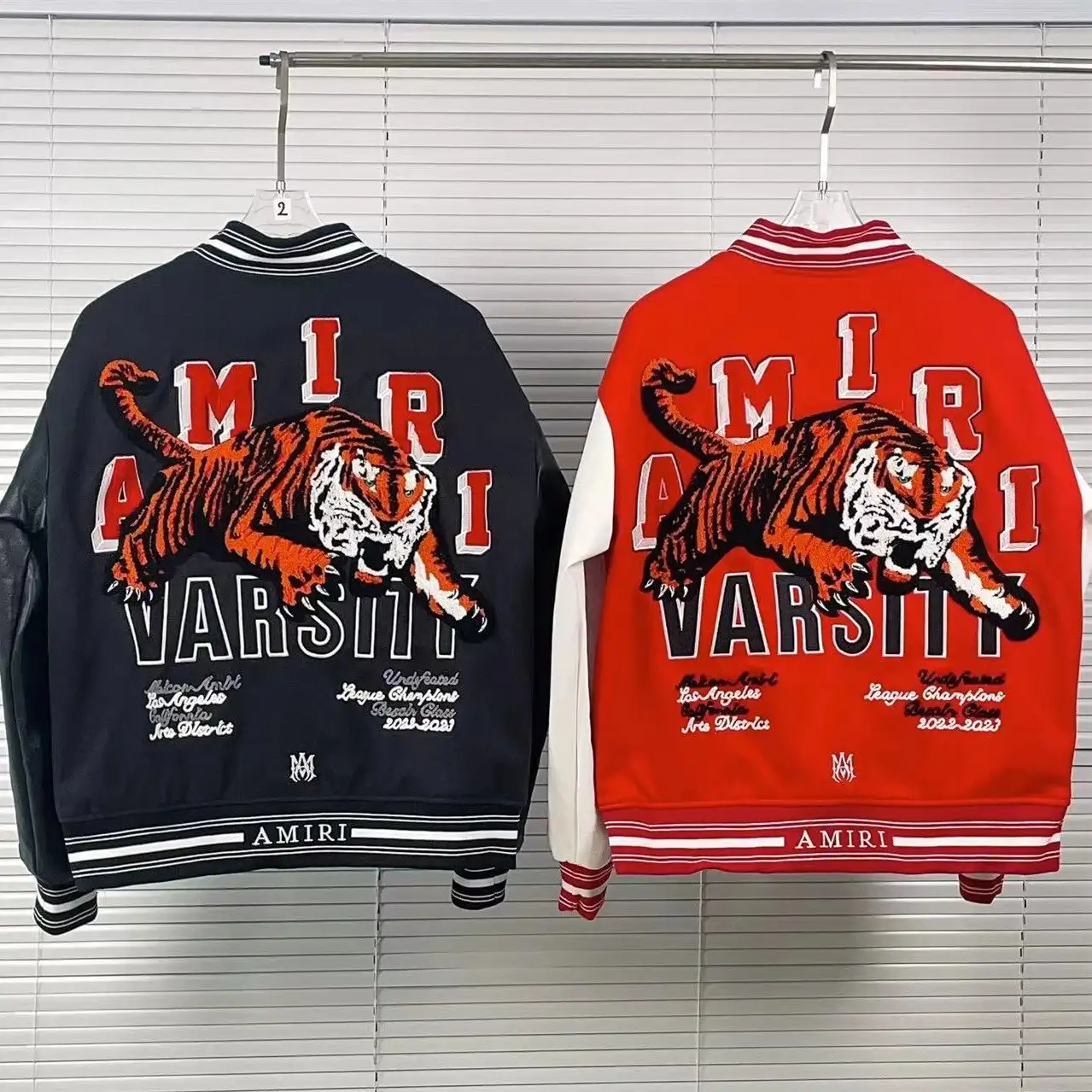 AMIRI Varsity Tiger Embroidered Jacket [2 styles]