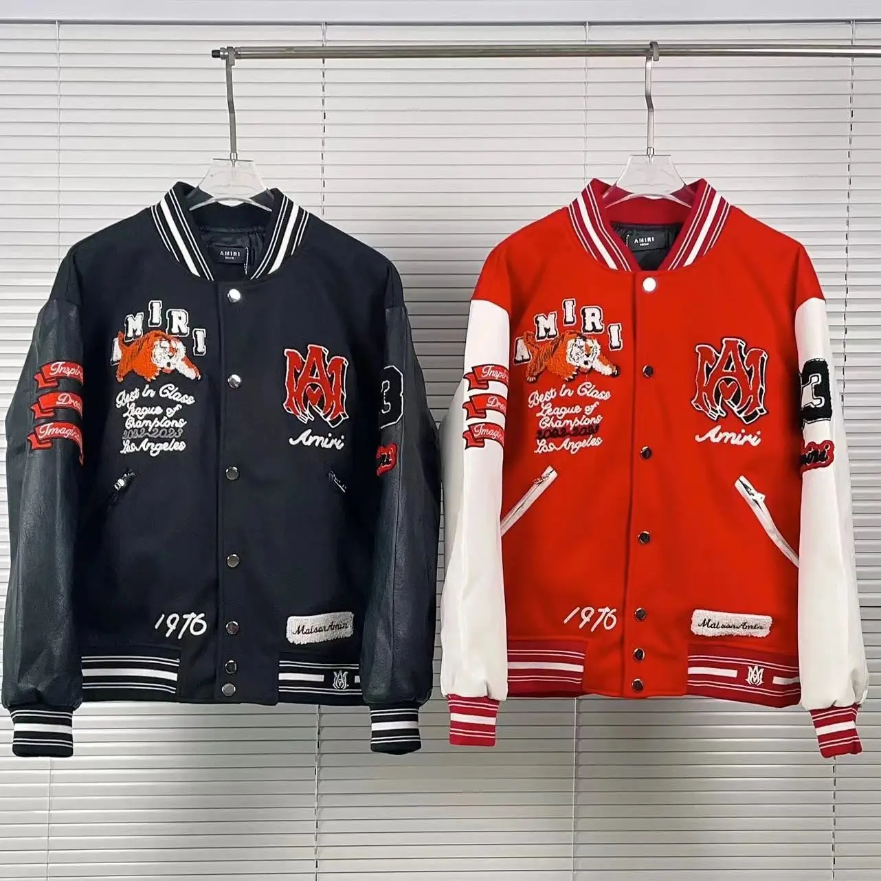 AMIRI Varsity Tiger Embroidered Jacket [2 styles] — foto 2 de 5