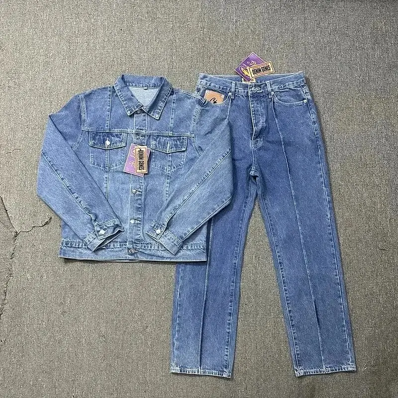 Corteiz Denim Jacket & Jeans Set