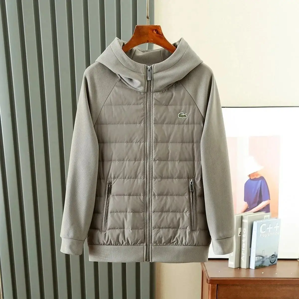 LACOSTE Hooded Puffer Jacket [22 styles] — foto 11 de 11
