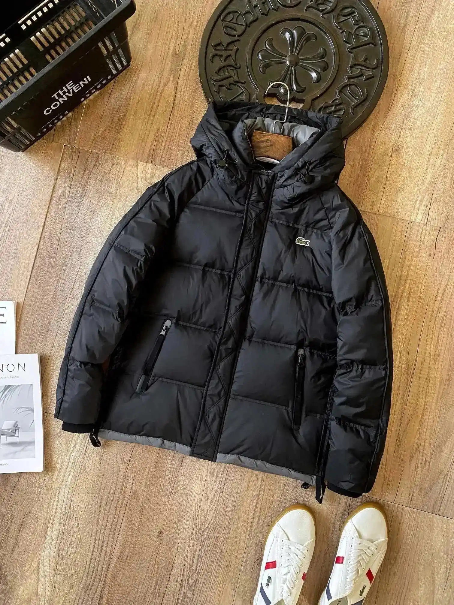 LACOSTE Hooded Puffer Jacket [22 styles] — foto 5 de 11