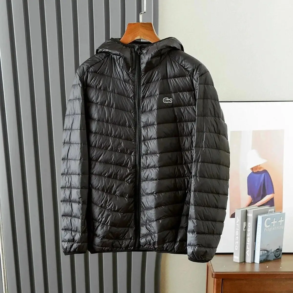 LACOSTE Hooded Puffer Jacket [22 styles] — foto 7 de 11