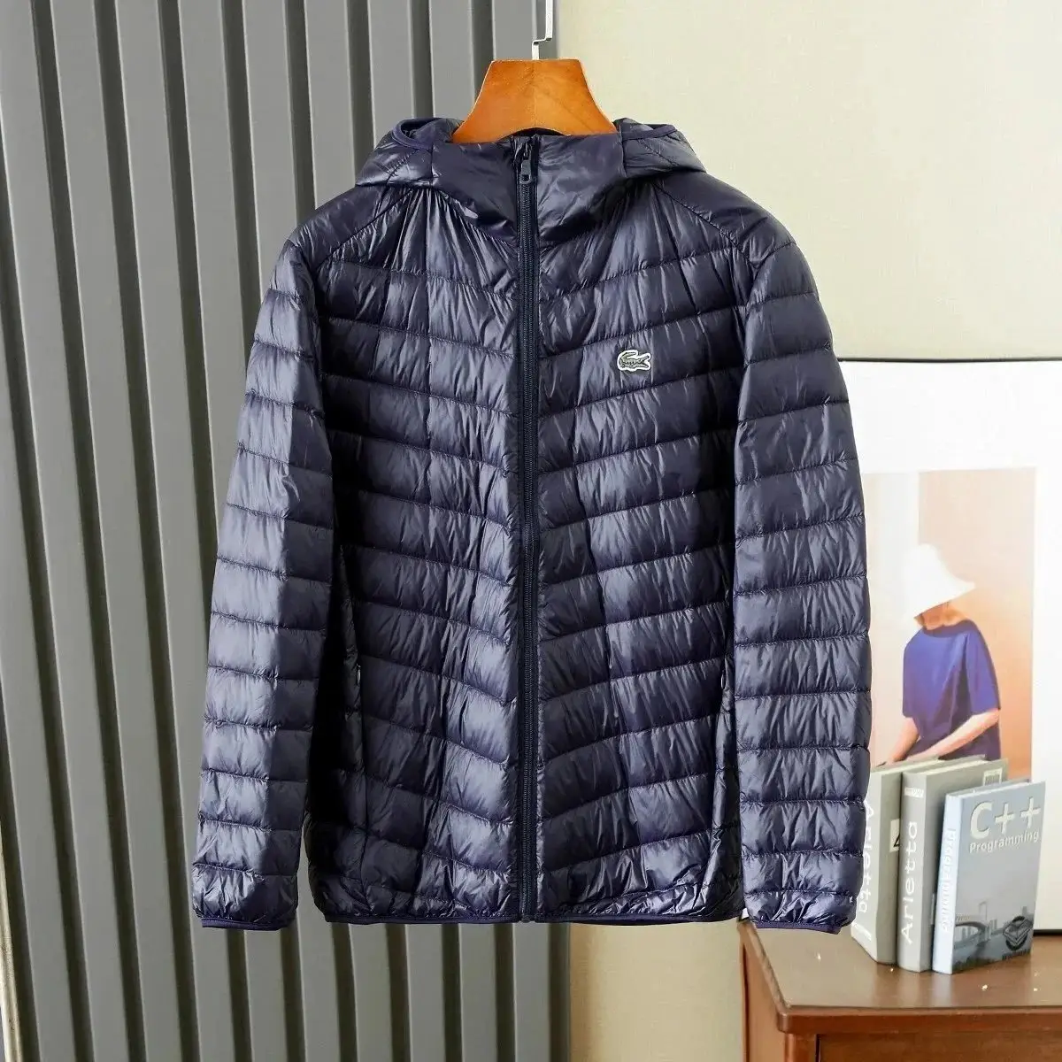 LACOSTE Hooded Puffer Jacket [22 styles] — foto 8 de 11