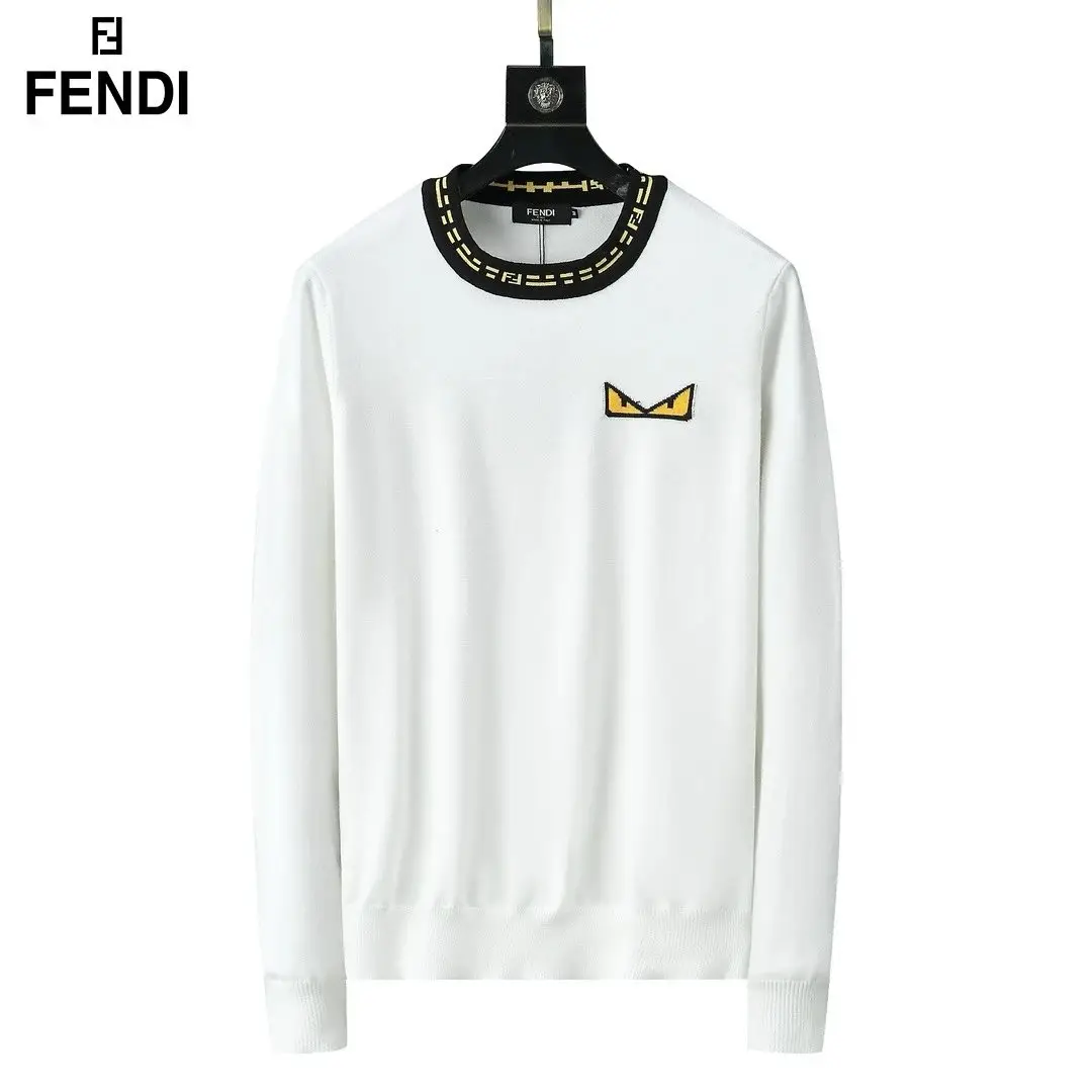Fendi FF Logo Sweater / Fendi Roma Sweater / Houndstooth Pattern Sweater [4 styles] — foto 2 de 4