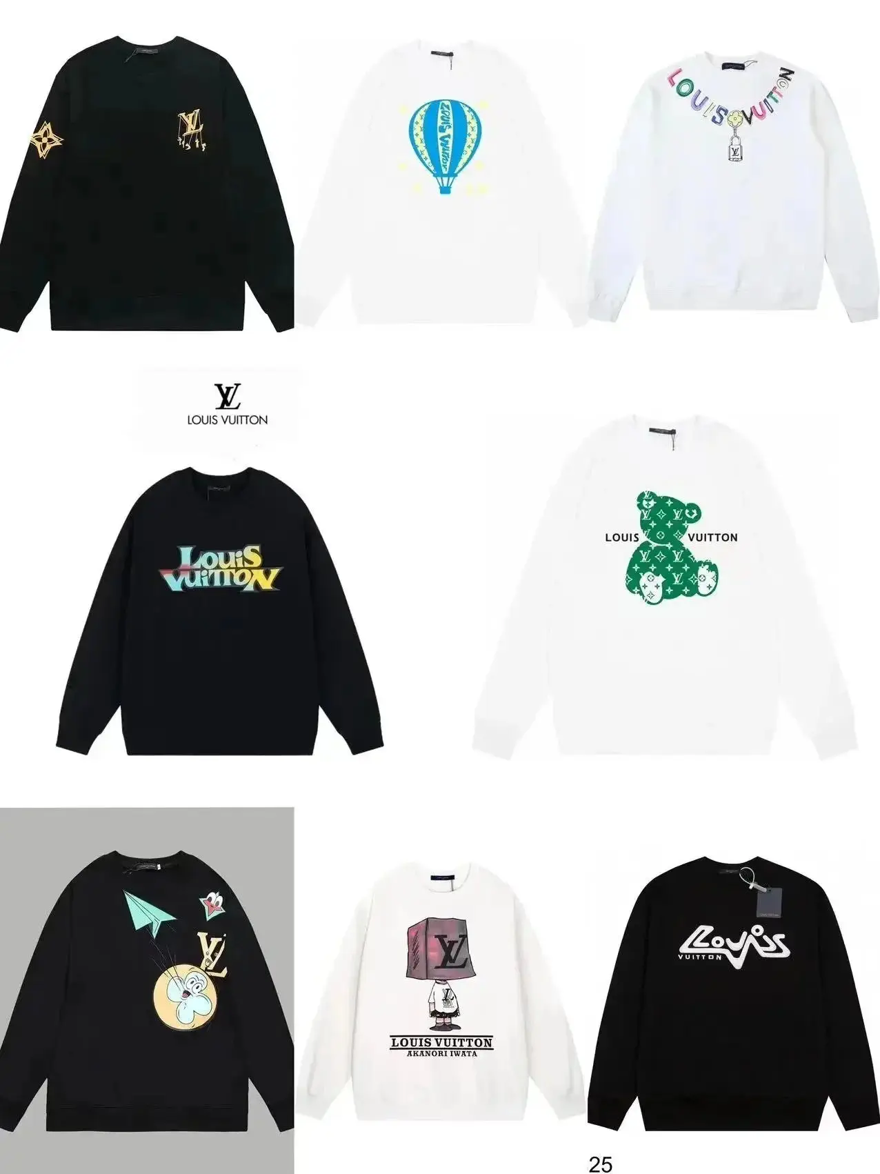 Louis Vuitton Graphic Sweatshirts [39 styles]