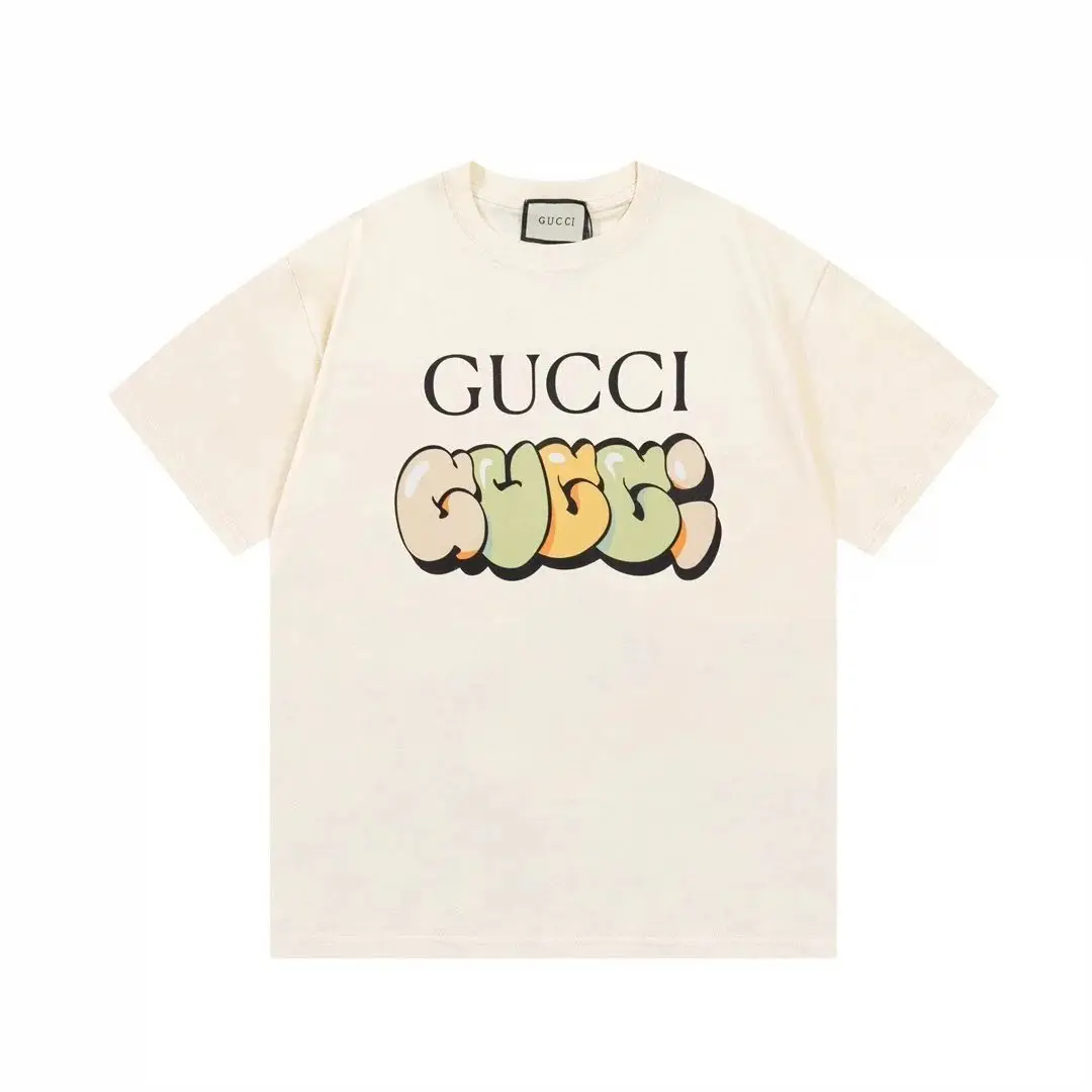 Gucci Women's Short Sleeve T-Shirt with Logo Print - Luxury Fashion Apparel — foto 6 de 14