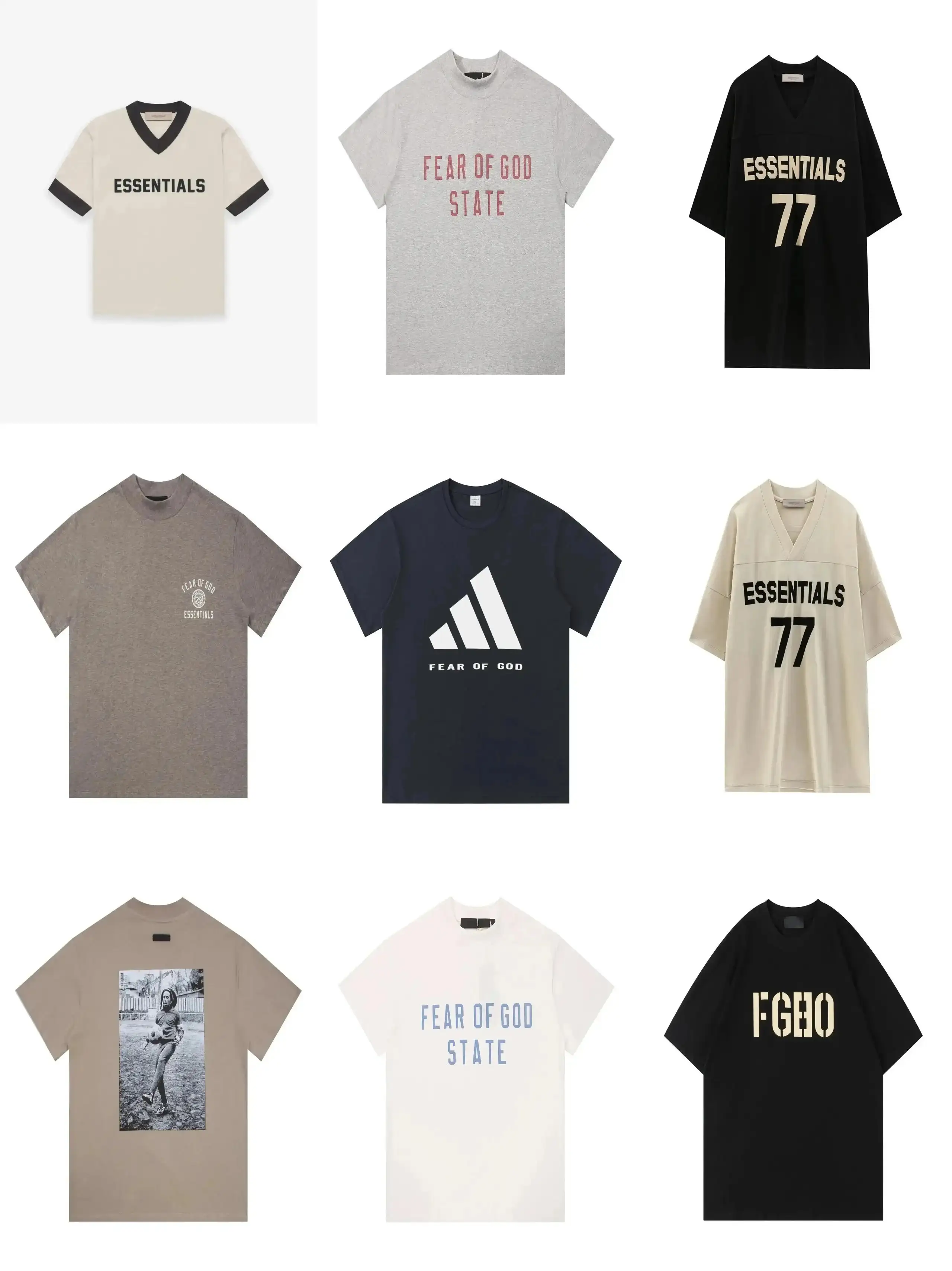 Fear Of God Essentials T-Shirt [28 styles]