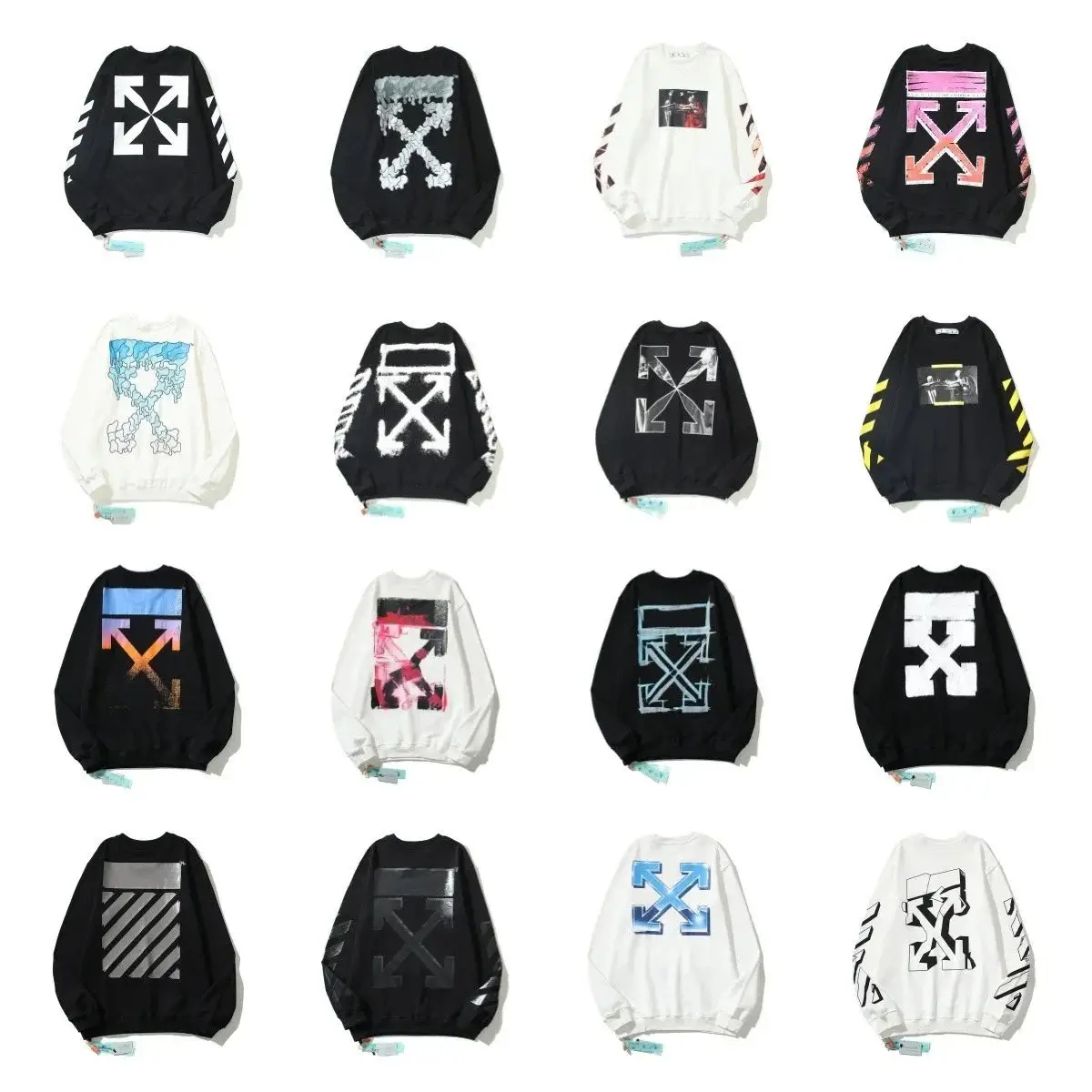 OFF-WHITE Arrow Logo Sweatshirts [16+ styles]