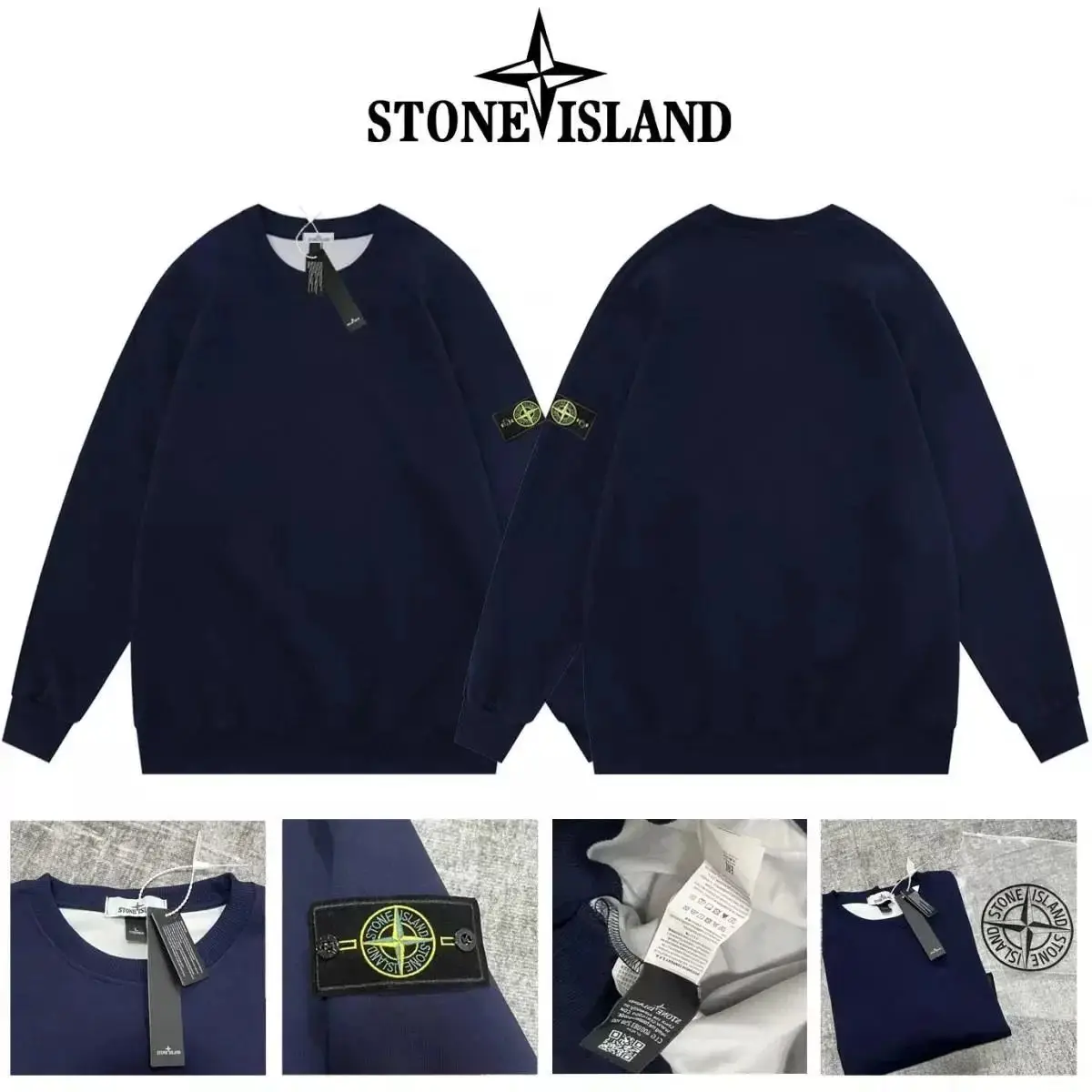 Stone Island Compass Logo Sweatshirt [29 styles] — foto 3 de 9