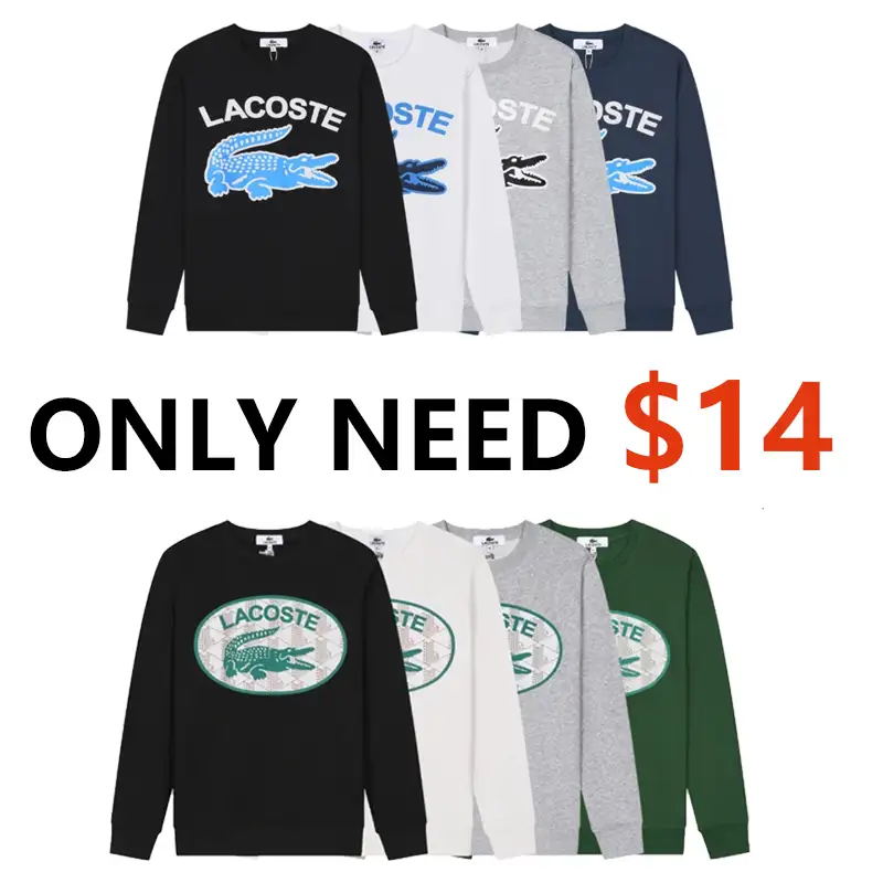 Lacoste sweatshirt [15 styles]