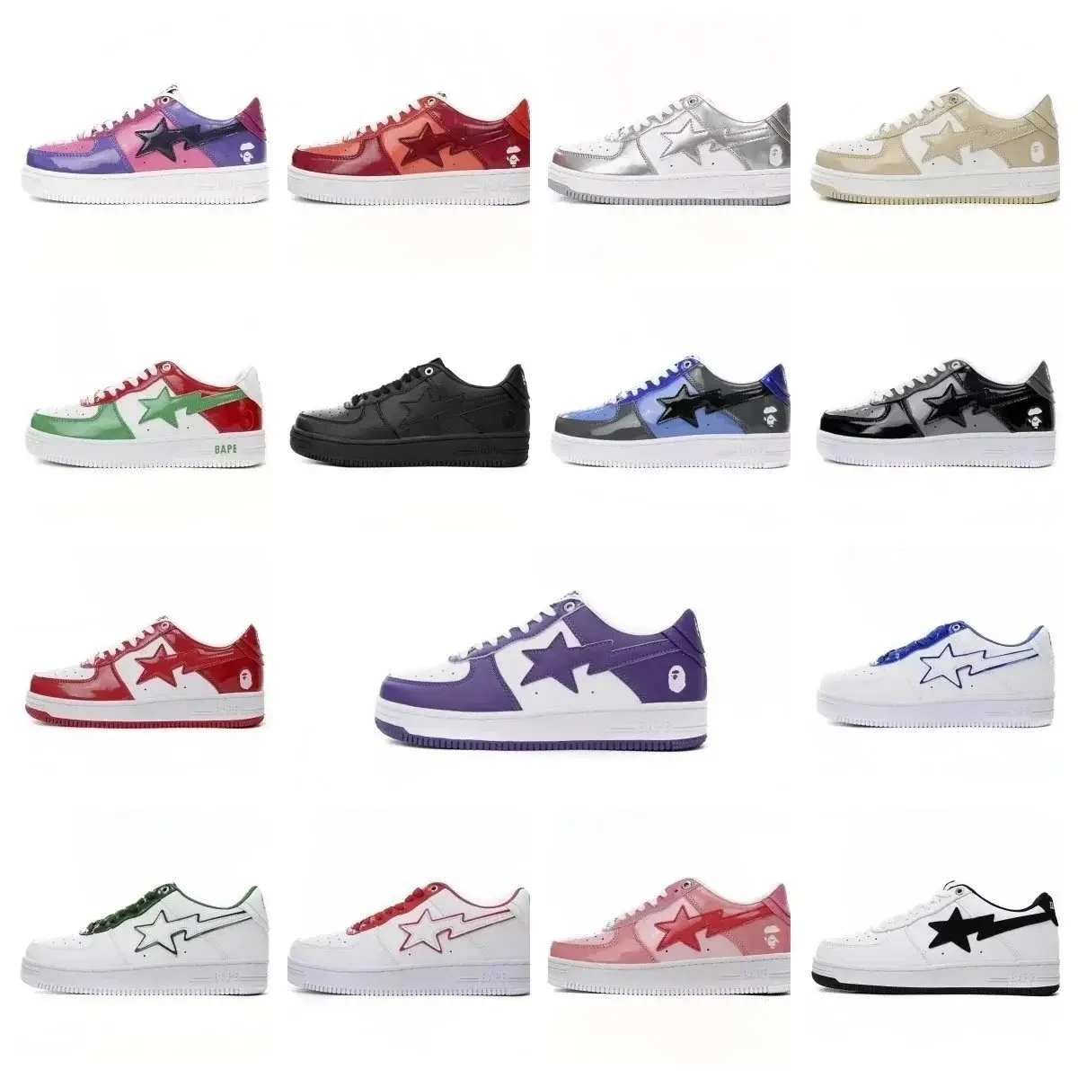 Bape Sneakers (20 styles) — foto 2 de 2