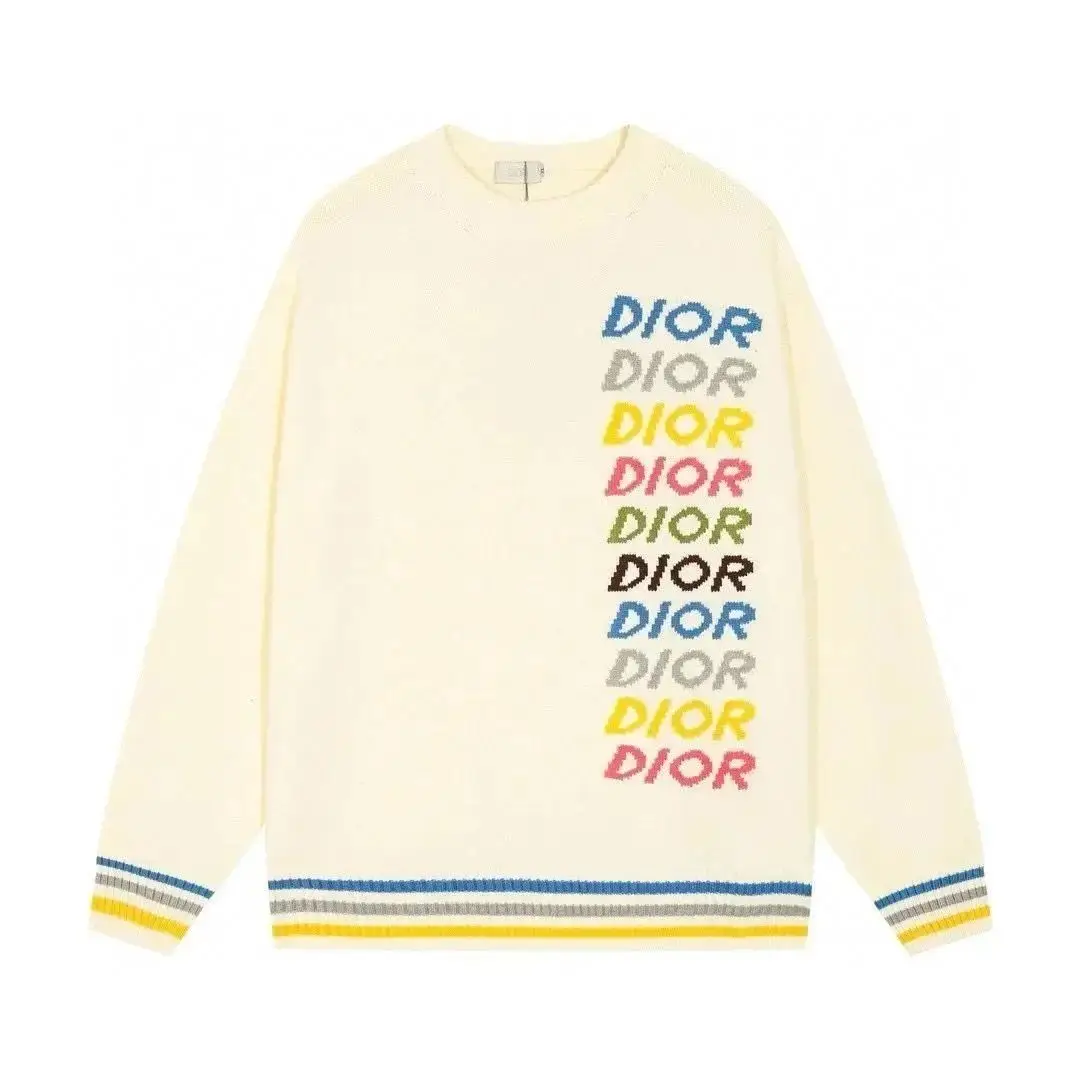 Gucci GG Supreme / Balenciaga / Prada / Dior / Louis Vuitton Logo Knit Sweaters [29 styles] — foto 10 de 14
