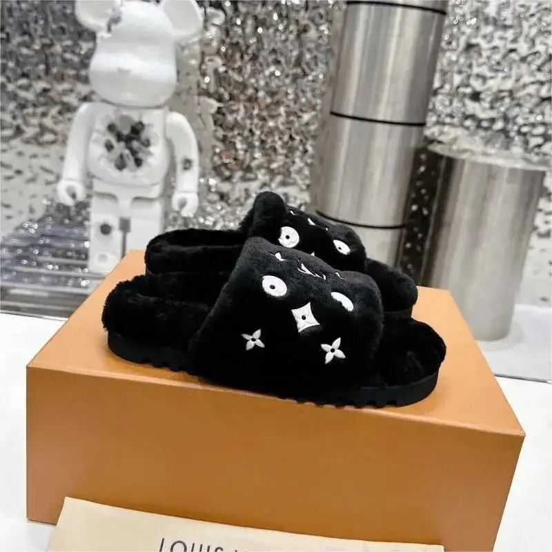 Louis Vuitton Monogram Furry Slides [10 styles]